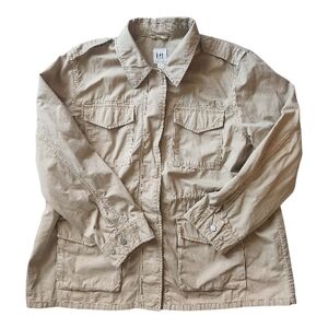 GAP Lightweight Beige Utility Jacket